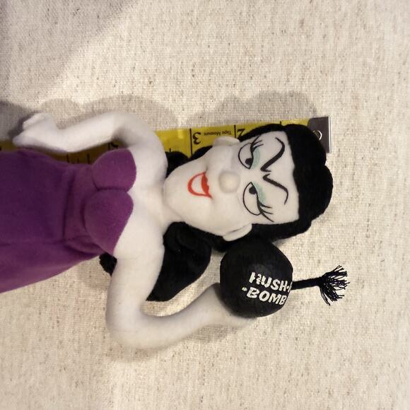 Stuffins 1999 Adventures Rocky & Bullwinkle Snidely Whiplash and Natasha EUC - Picture 10 of 11